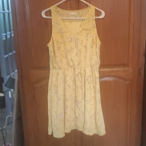 Maurices yellow dress